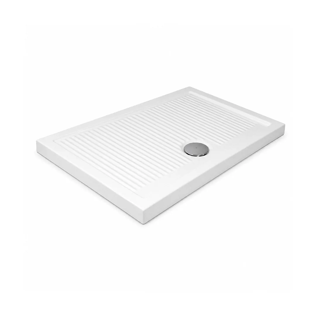 Piatto Doccia Ferdy 80x120 Bianco Lucido Azzurra