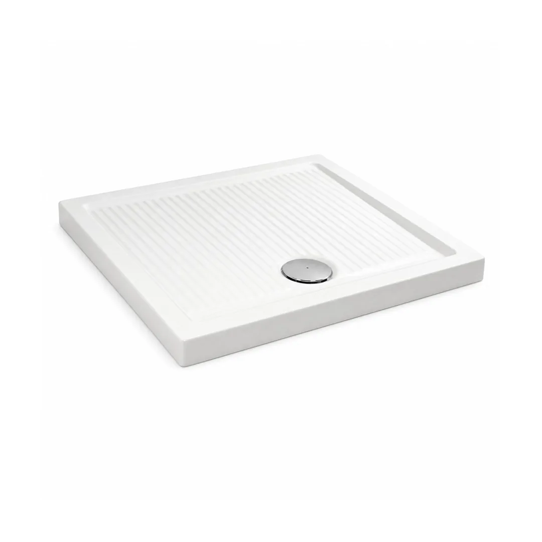 Piatto Doccia Ferdy 90x90 Bianco Lucido Azzurra