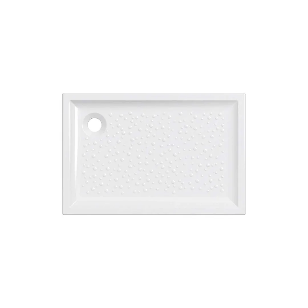 Piatto Doccia Bastia 80x100 Bianco Lucido Geberit
