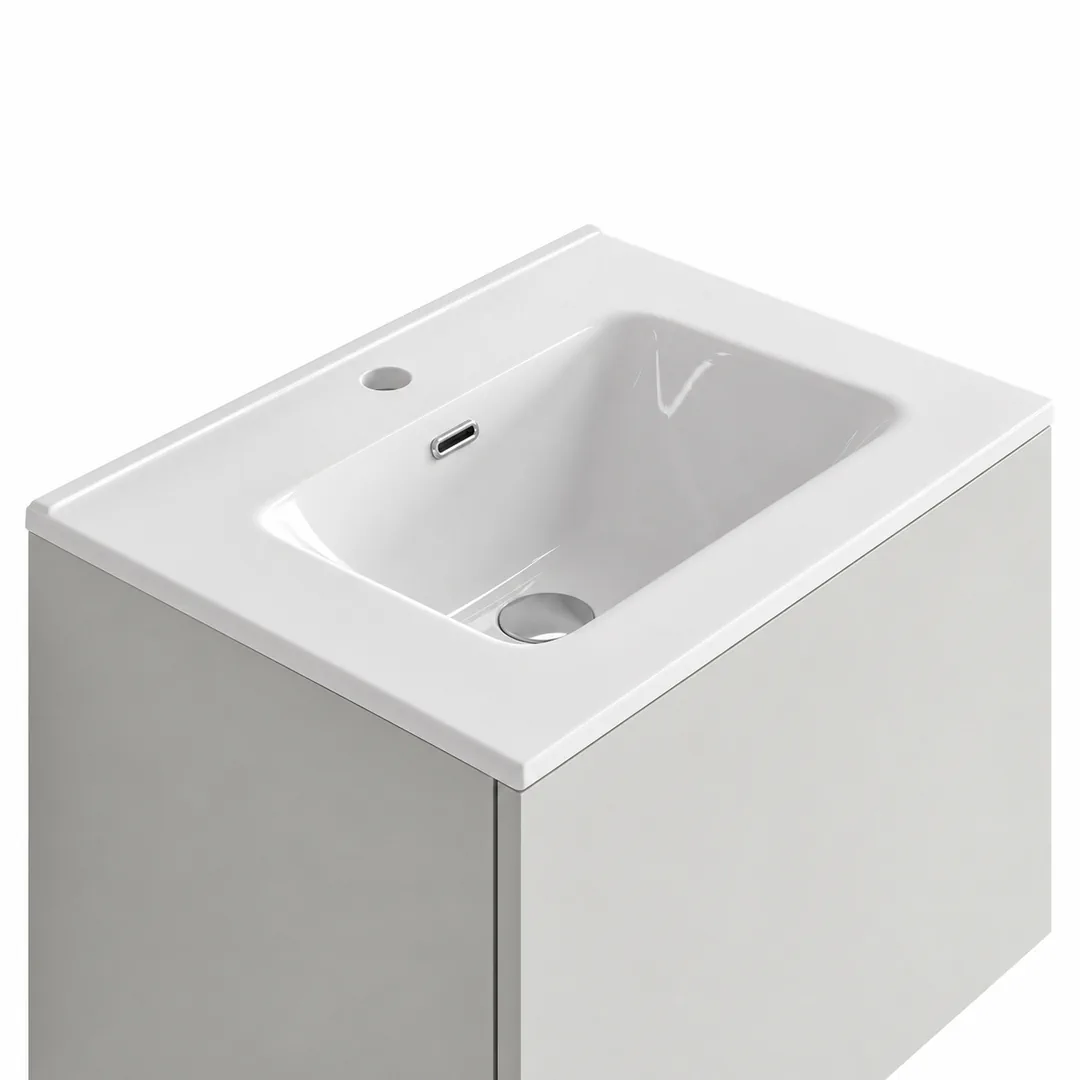 Lavabo consolle in Ceramica – Arbi Friend 61 – Bianco