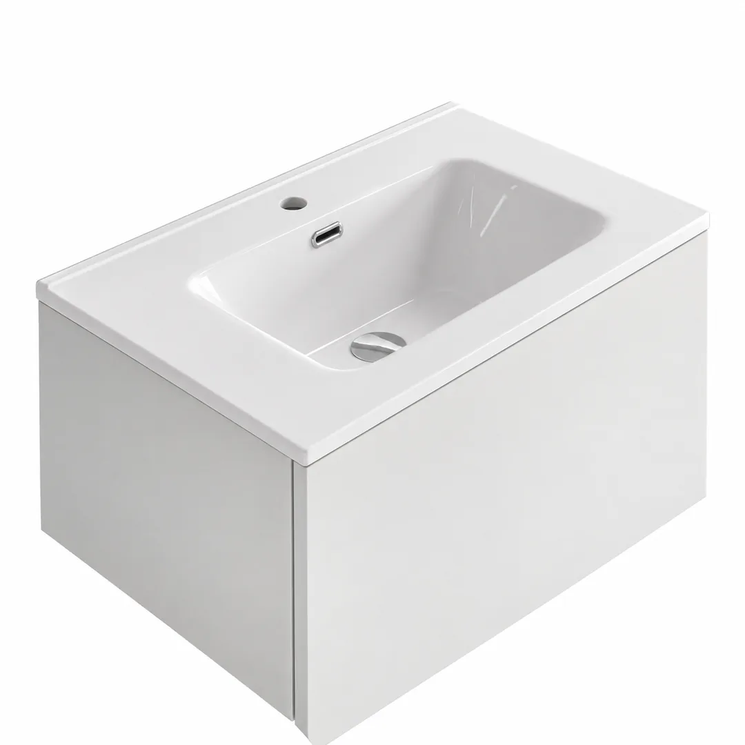 Lavabo consolle in Ceramica – Arbi Friend 71 – Bianco