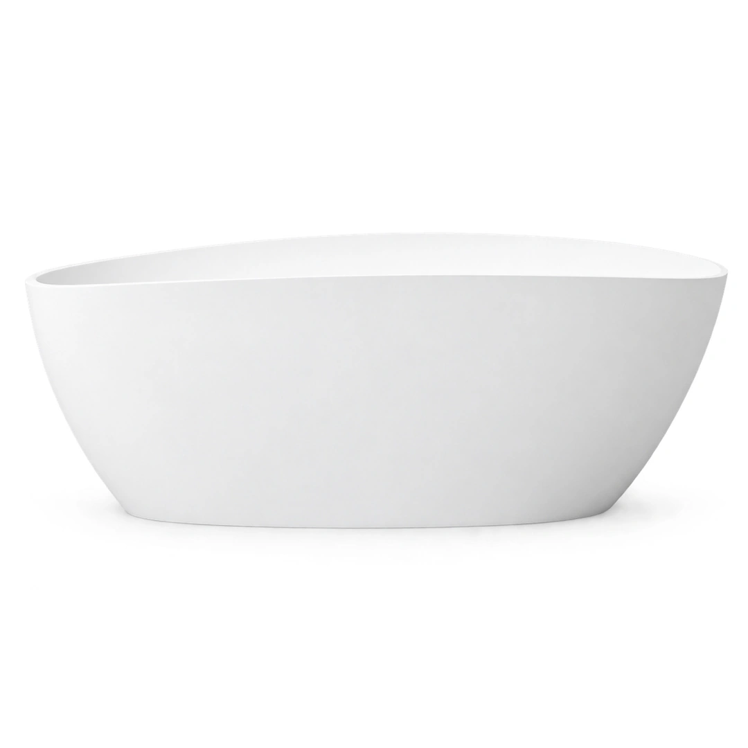 Vasca freestanding Arbi Giulia 170 × 77 cm in Tekno bianco opaco