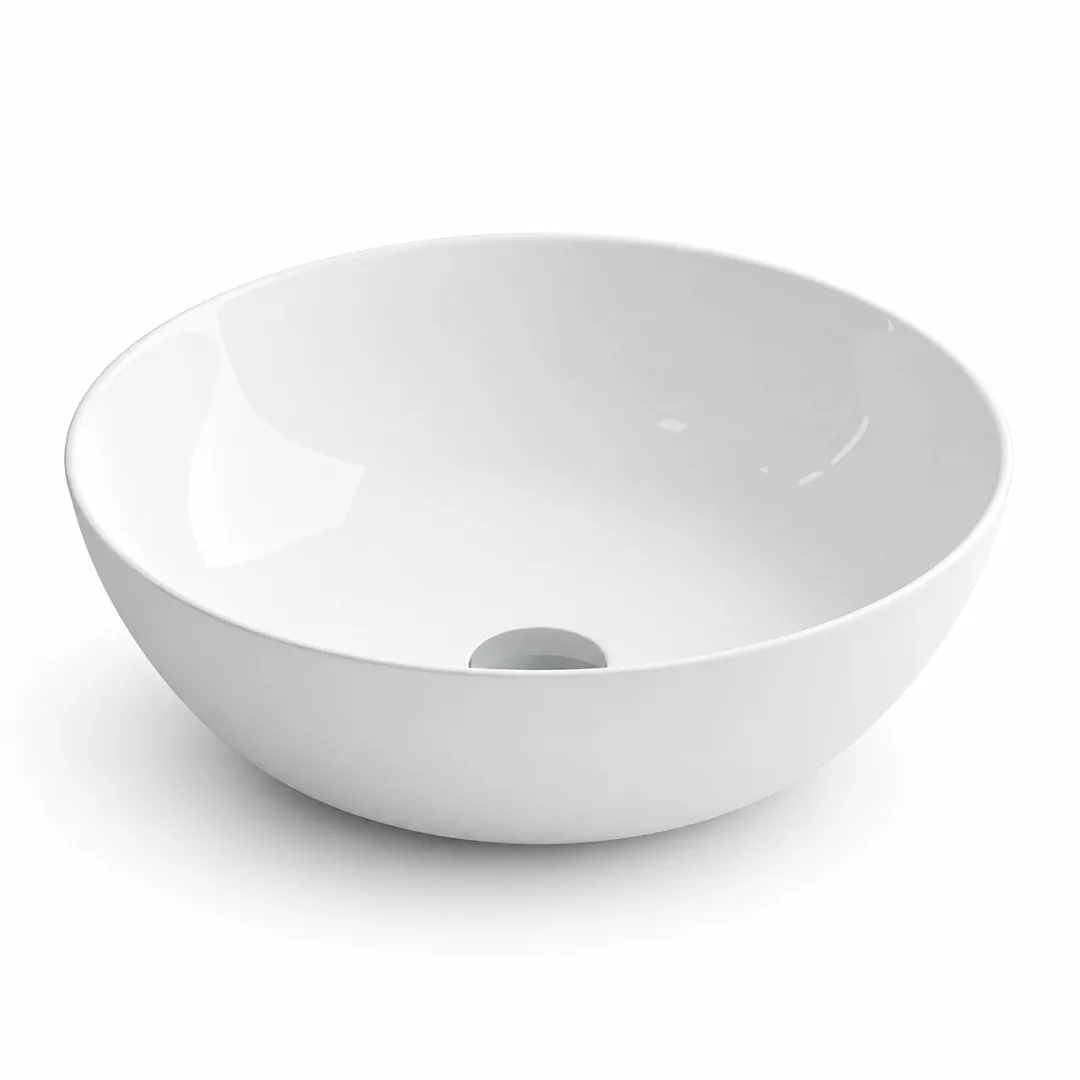 Lavabo da appoggio in Ceramica – Arbi Fine 42 – Bianco