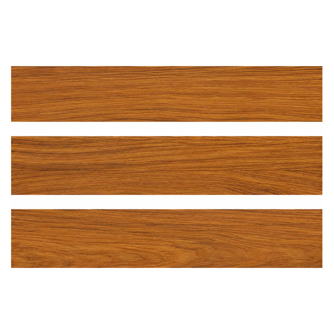 Parquet multistrato prefinito in Doussié 60-150 x 12 cm, Gaia Wood 10 mm - plancia 12 cm, spessore 10 mm, finitura neutra, spazzolata, strato nobile 4 mm