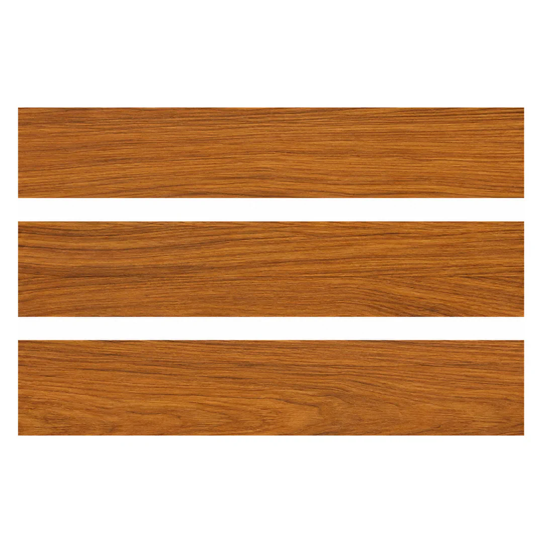 Parquet multistrato prefinito in Doussié 60-150 x 12 cm, Gaia Wood 10 mm - plancia 12 cm, spessore 10 mm, finitura neutra, spazzolata, strato nobile 3,5 mm