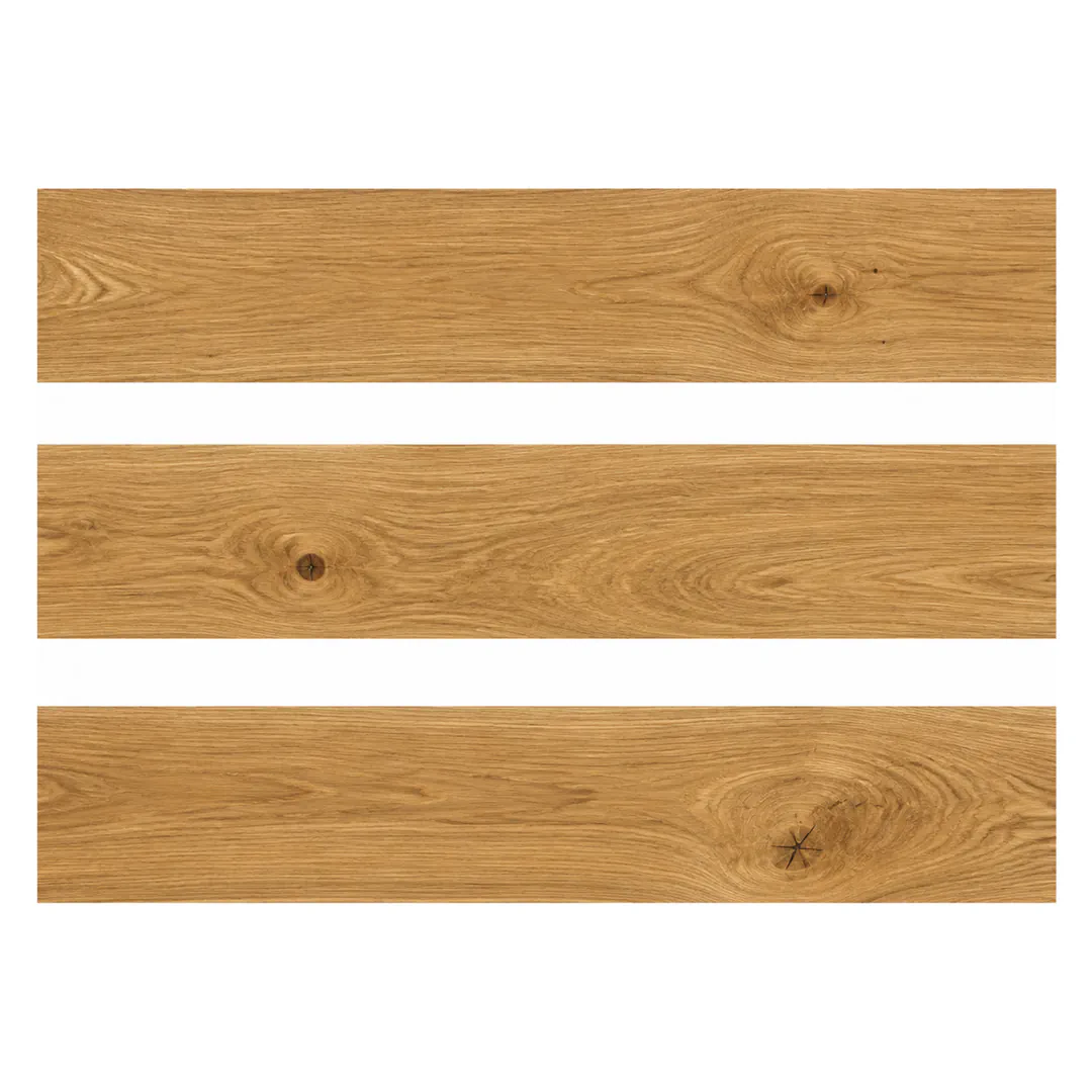 Parquet multistrato prefinito in Rovere europeo, Naturale 60-120 x 12,5 cm, Gaia Rovere 10 mm - plancia 12,5 cm, spessore 10 mm, scelta ABC