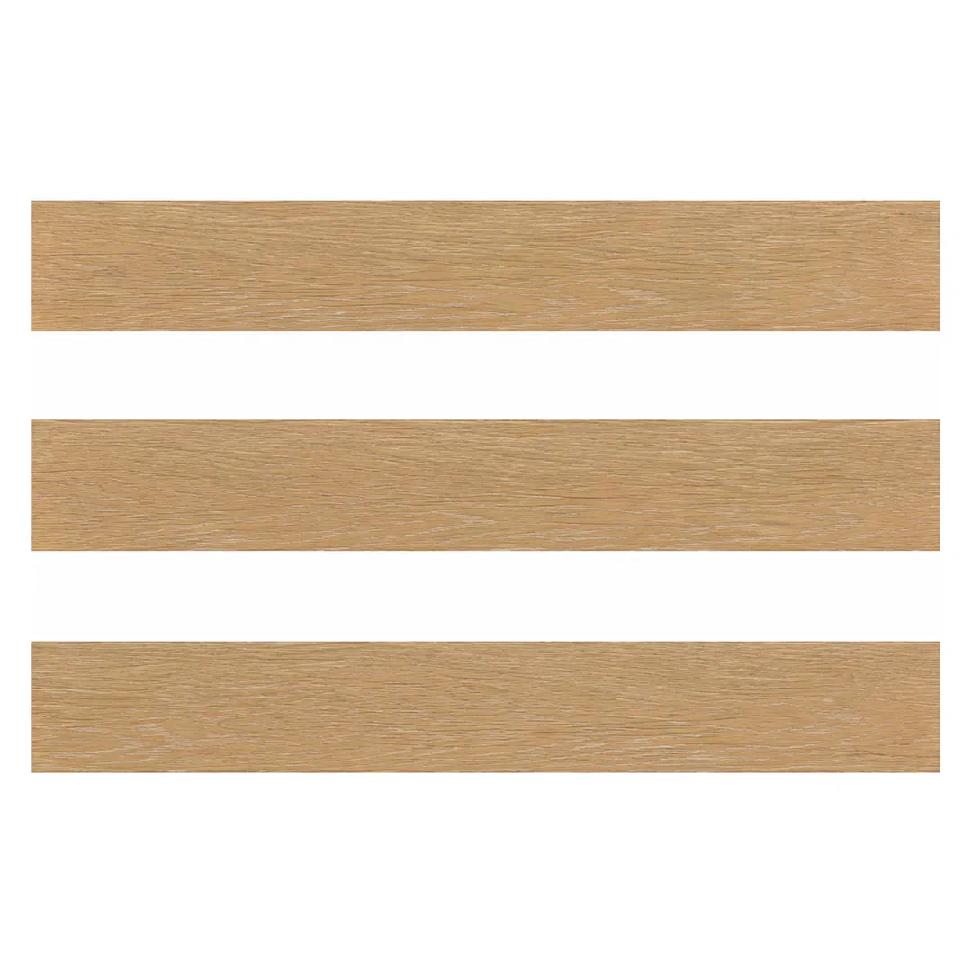 Parquet multistrato prefinito in Rovere europeo, Nocciola Decapé 190 x 15 cm, Gaia Essence - plancia 15 cm, spessore 10 mm