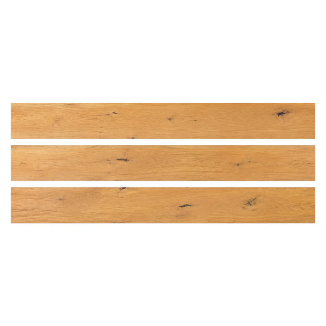 Parquet multistrato prefinito in Rovere europeo, Libre 190 x 19 cm, Gaia Fiordo - plancia 19 cm, spessore 10 mm