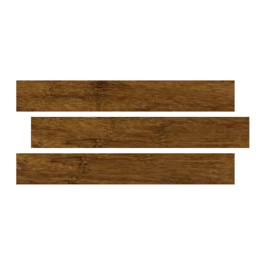 Pavimento in bambù massello Evaporato Strand Woven 91,5 × 13 cm – Gaia Bamboo, superficie liscia, vernice UV neutra, spessore 14 mm