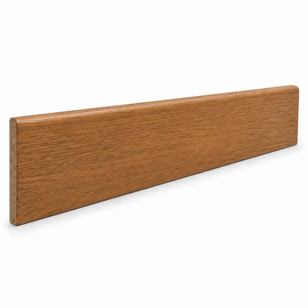 Battiscopa Larice impiallacciato 13 x 80 x 2400 mm - Gaia