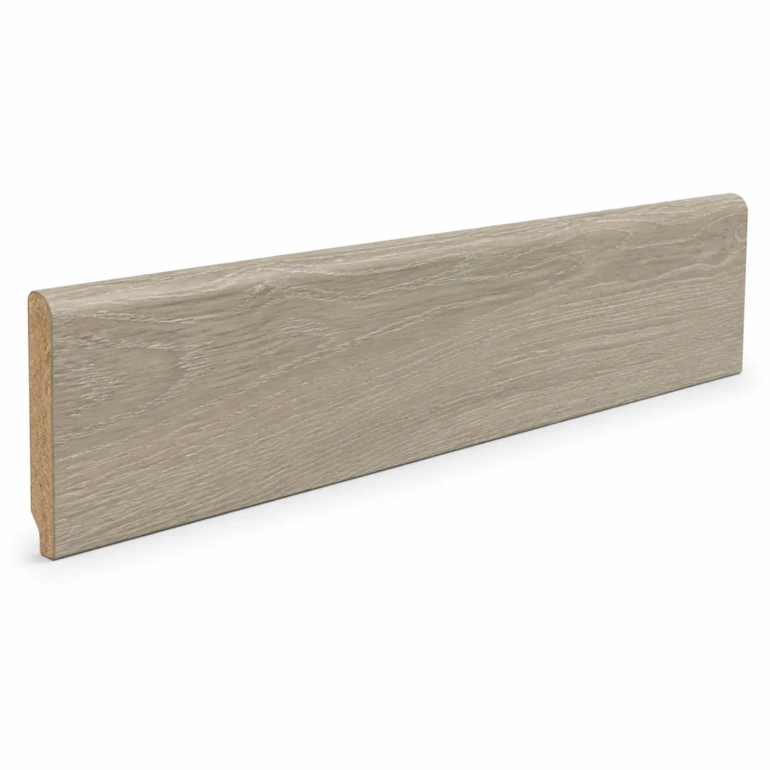 Battiscopa Rovere impiallacciato POSEIDONE 13 x 80 x 2400 mm - Gaia