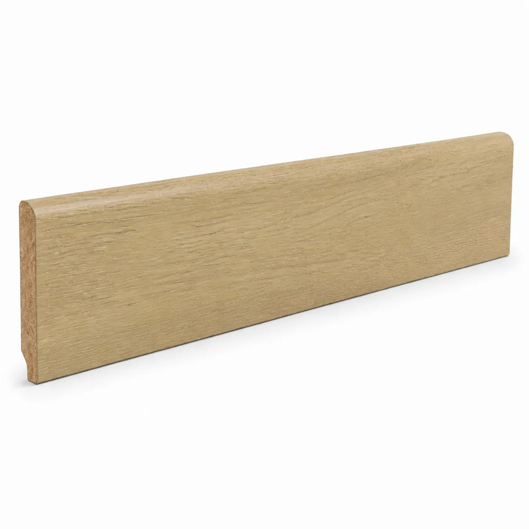 Battiscopa Rovere impiallacciato Finitura in abbinamento 13 x 80 x 2400 mm - Gaia