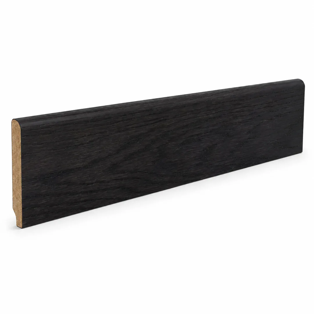Battiscopa Rovere impiallacciato 13 x 80 x 2400 mm - Gaia