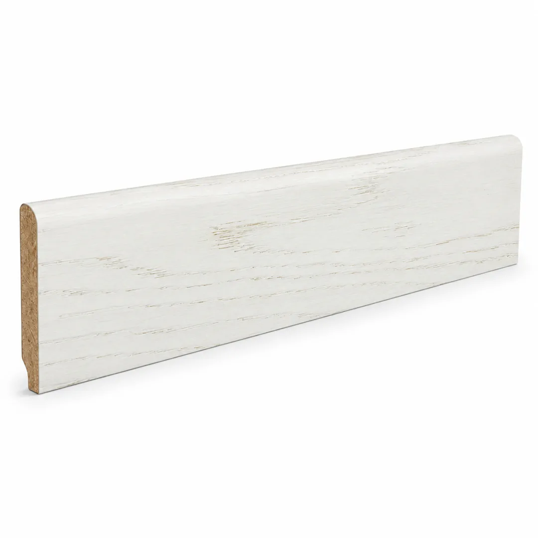 Battiscopa Rovere impiallacciato 13 x 80 x 2400 mm - Gaia