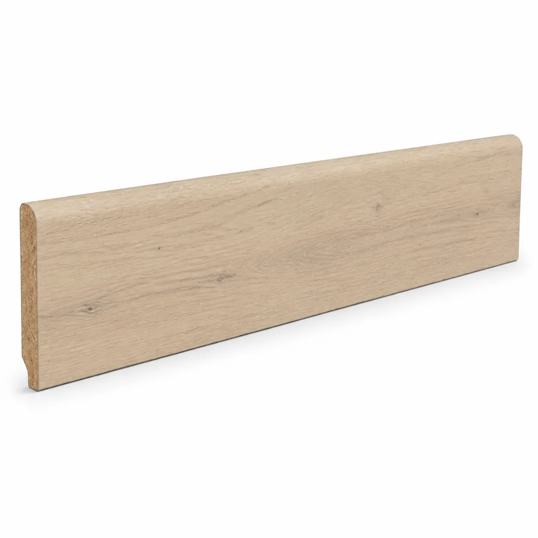 Battiscopa Rovere impiallacciato KOS, MATISSE, NATURALIZZATO 13 x 80 x 2400 mm - Gaia
