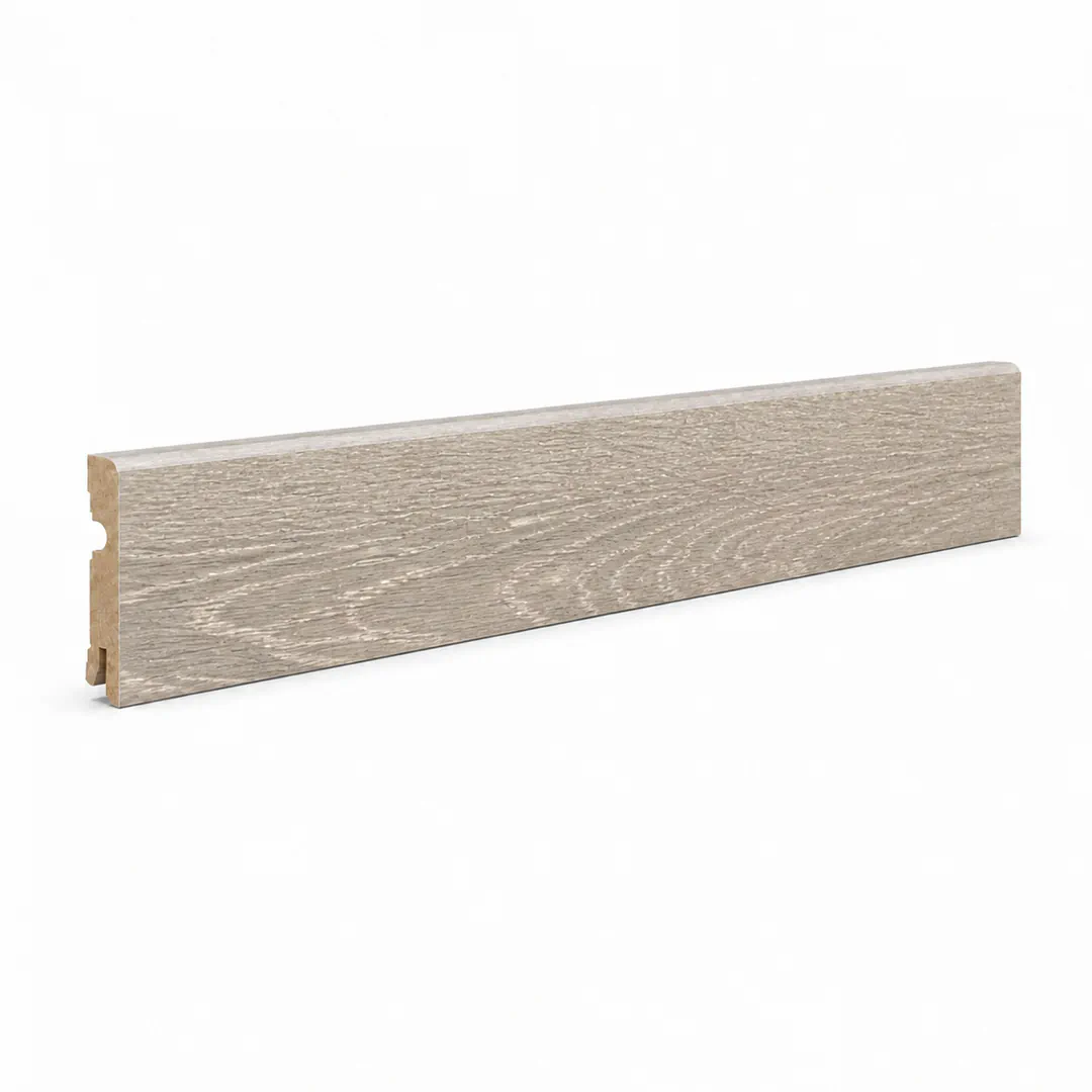 Battiscopa MDF 14 x 80 x 2400 mm - Rubia