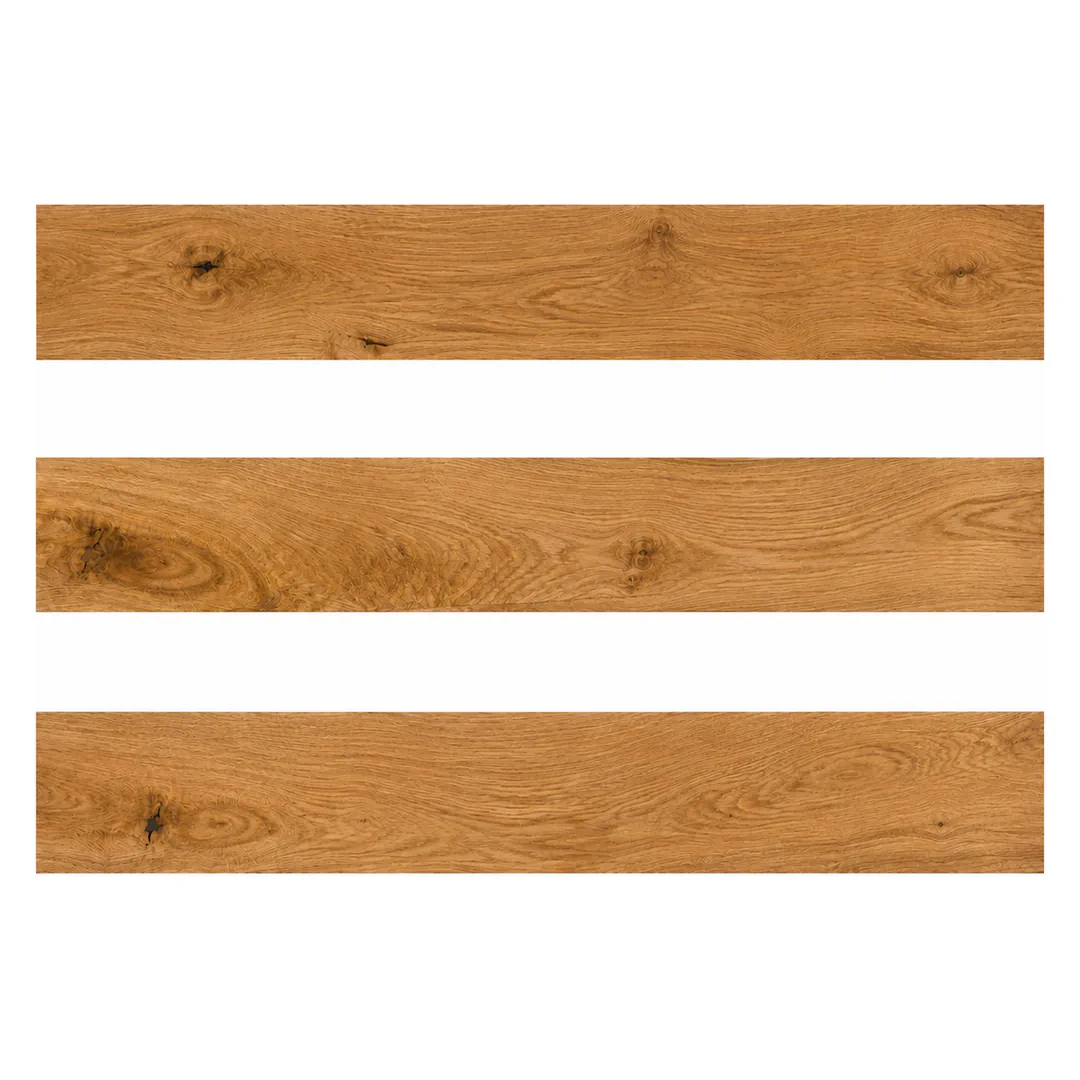 Parquet multistrato prefinito in Rovere europeo, Naturale 60 x 9 cm, Gaia Spina Italiana - spina italiana 90°, listello 9 cm, spessore 10 mm, scelta ABC, strato nobile 4 mm