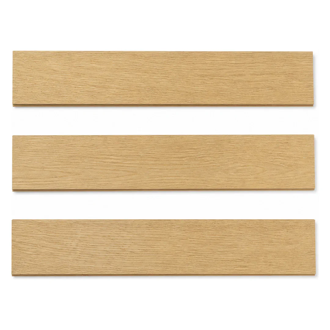 Parquet multistrato prefinito in Rovere europeo, Rodi 51 x 9 cm, Gaia Spina Francese - spina francese 45°, listello 9 cm, spessore 10 mm