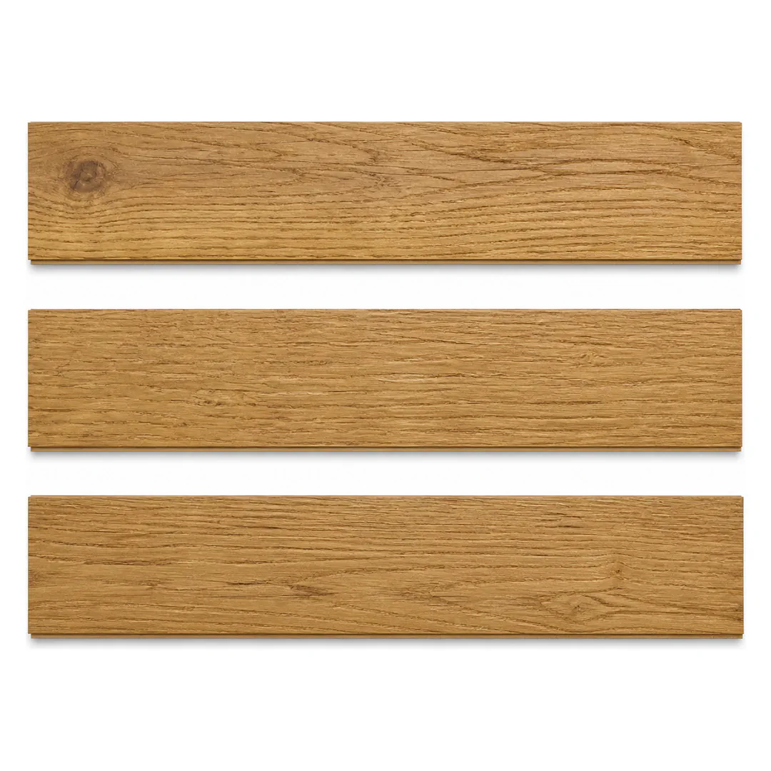 Parquet multistrato prefinito in Rovere europeo, Corfu 51 x 9 cm, Gaia Spina Francese - spina francese 45°, listello 9 cm, spessore 10 mm