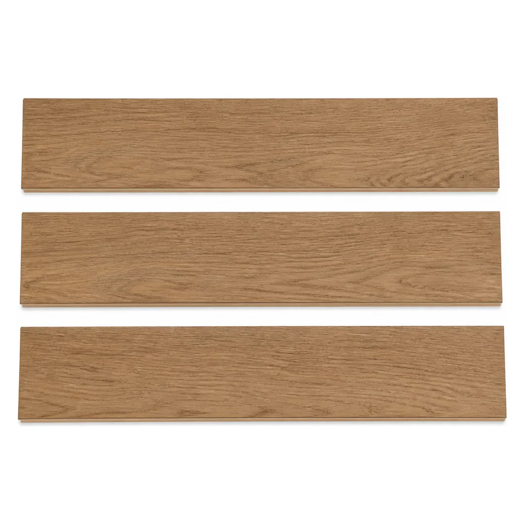 Parquet multistrato prefinito in Rovere europeo, Paros 60 x 9 cm, Gaia Spina Italiana - spina italiana 90°, listello 9 cm, spessore 10 mm