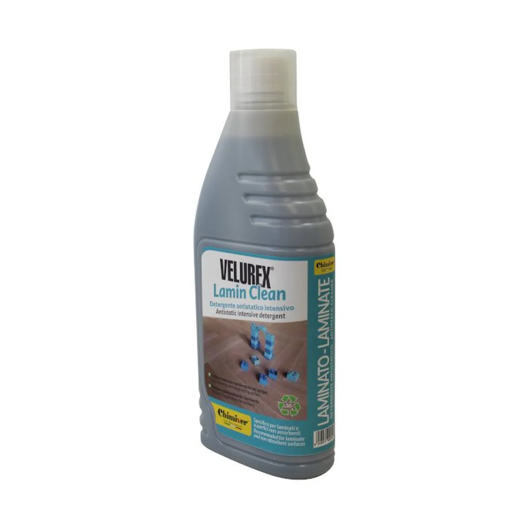 LAMIN CLEAN detergente antistatico per laminati con battericida Lt. 1 - Chimiver