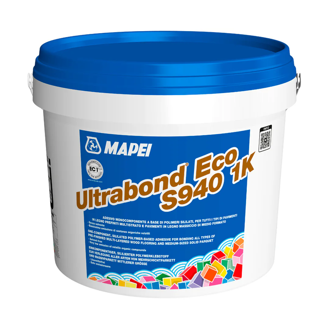 COLLA SILANICA MONOCOMPONENTE Ultrabond Eco S940 1K fustini 15 kg - Mapei
