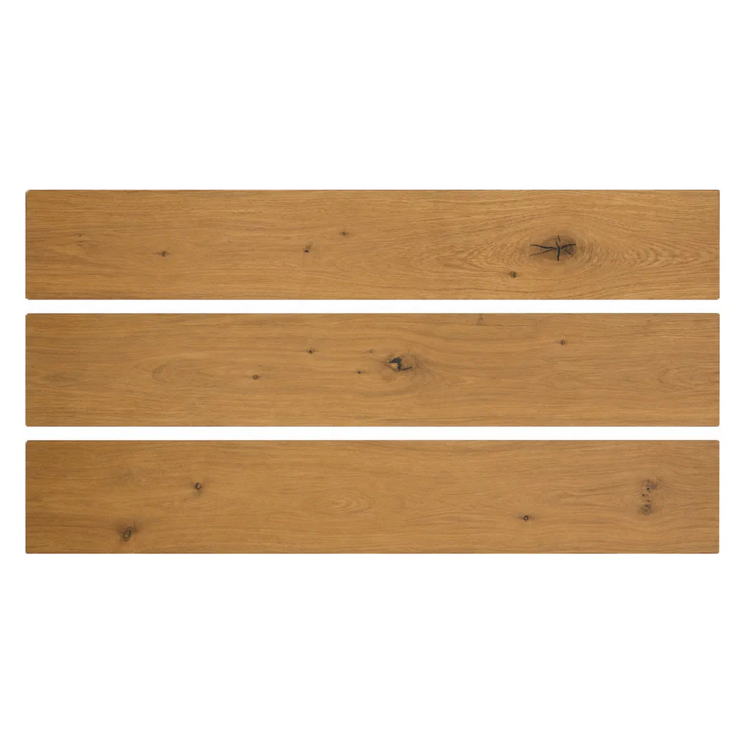 Parquet multistrato prefinito in Rovere europeo, Materia De 190 x 19 cm, Gaia Materia - plancia 19 cm, spessore 14 mm