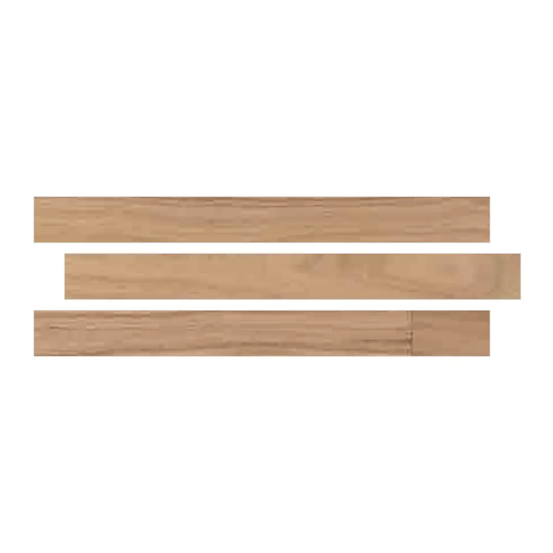 Parquet multistrato prefinito in Noce americano 190 x 19 cm, Gaia Noce Americano - plancia 19 cm, spessore 14 mm, finitura grezza