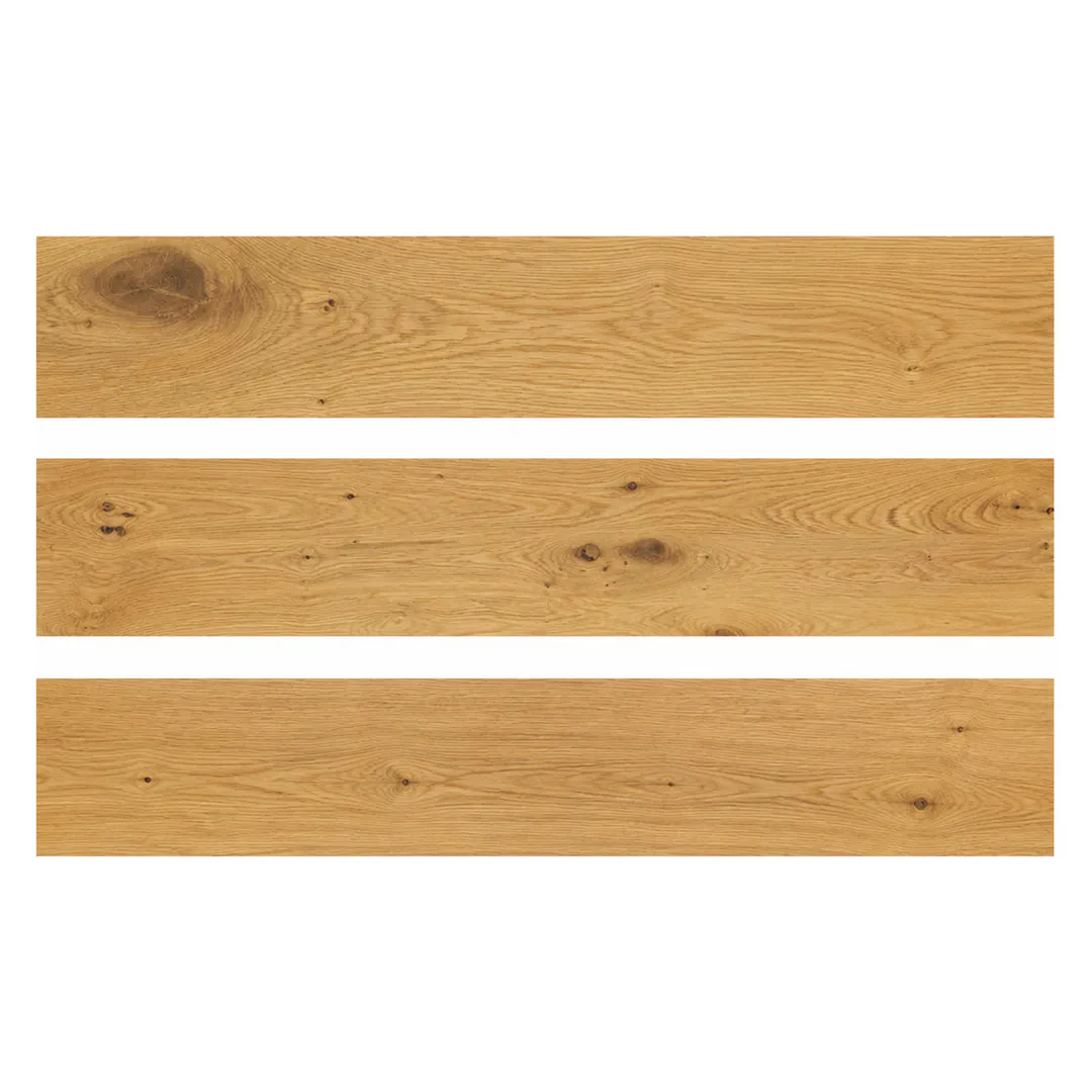 Parquet multistrato prefinito in Rovere europeo, Naturale 40-190 x 12,5 cm, Gaia Armonie - plancia 12,5 cm, spessore 10 mm