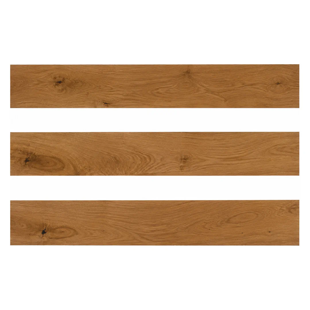 Parquet multistrato prefinito in Rovere europeo, Naturale De Vernice Uv 190 x 19 cm, Gaia Ardenne - plancia 19 cm, spessore 14 mm, scelta DE, olio uv, strato nobile 4 mm