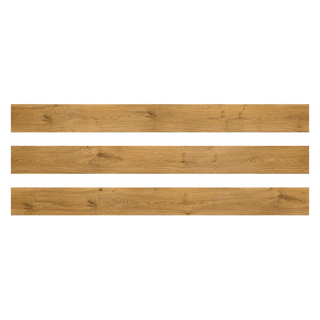 Parquet multistrato prefinito in Rovere europeo, Naturale 190 x 19 cm, Gaia Ardenne - plancia 19 cm, spessore 14 mm, scelta CD, struttura nobile 3 mm + supporto 11 mm