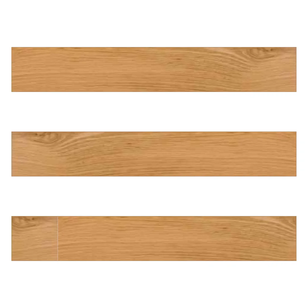 Parquet multistrato prefinito in Rovere europeo, Naturale 190 x 15 cm, Gaia Flexi - plancia 15 cm, spessore 10 mm