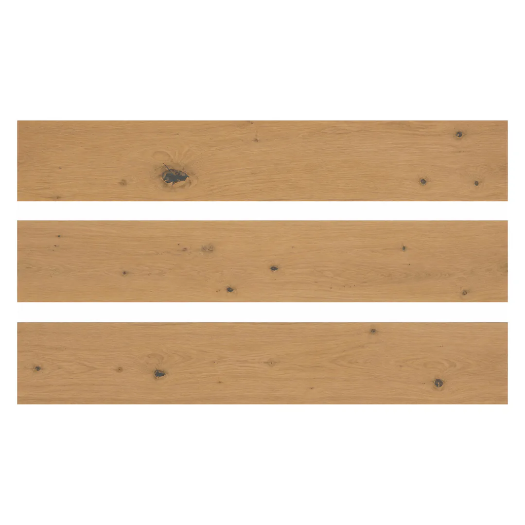 Parquet multistrato prefinito in Rovere europeo, Dionisio 190 x 19 cm, Gaia Olimpia - plancia 19 cm, spessore 14 mm