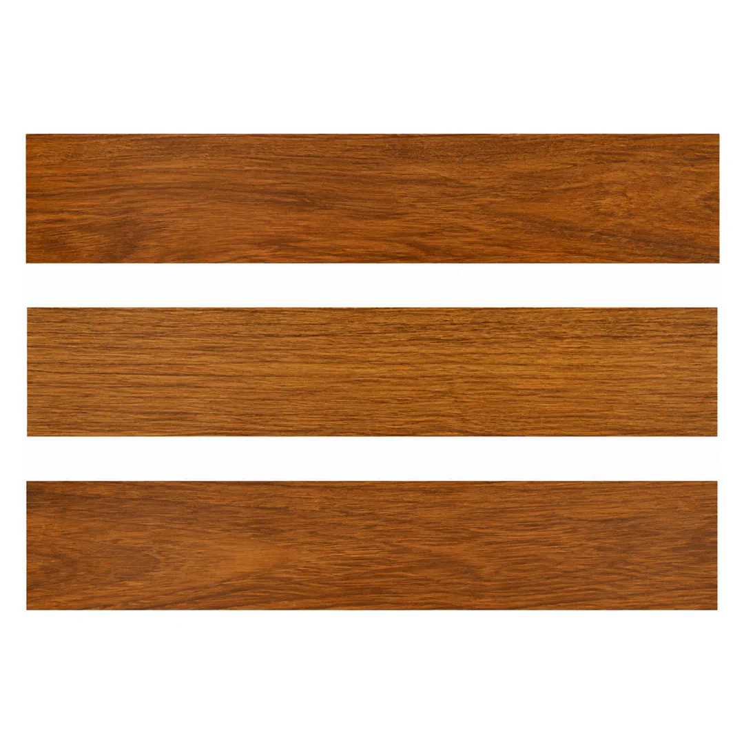 Parquet multistrato prefinito in Iroko 50 x 7 cm, Gaia Wood 10 mm - plancia 7 cm, spessore 10 mm, finitura neutra