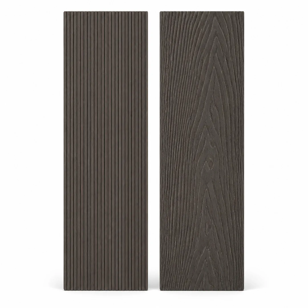 Decking WPC alveolare Marrone 220 x 15 cm, spessore 23 mm - Aquawood