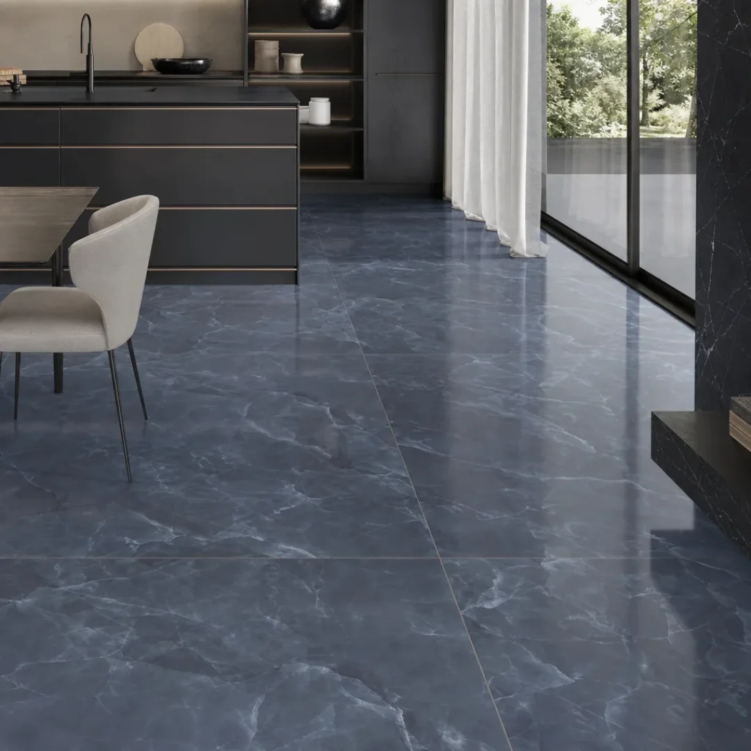 Onyx Blue 120X120 Lucido - Interno
