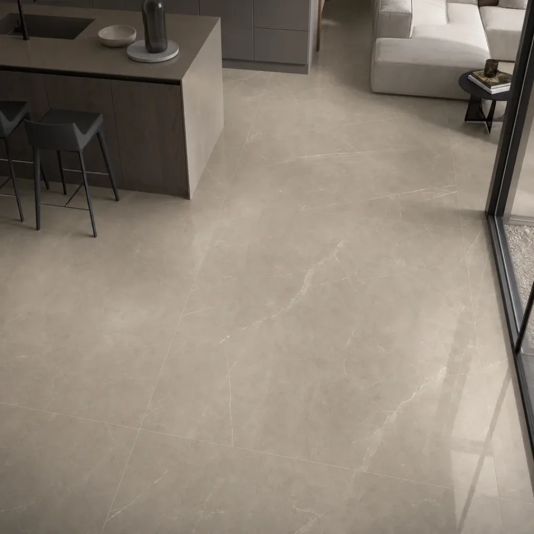 Pietragrey Taupe 120X120 Lucido - Interno