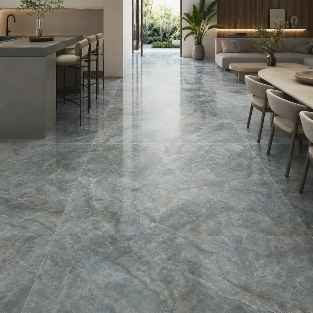 Onice Allure Turquois 60X120 Lucido - Interno