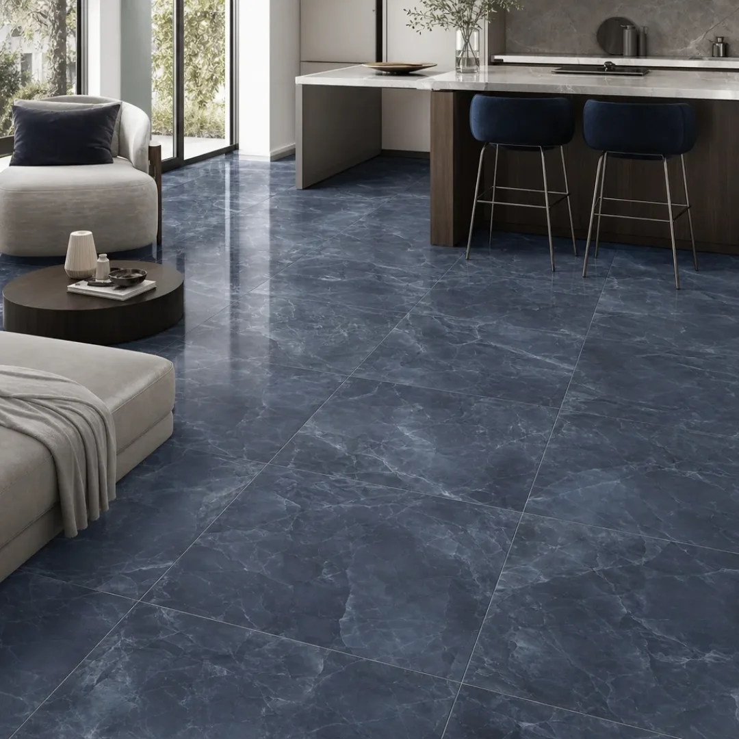 Onyx Blue 60X60 Lucido - Interno