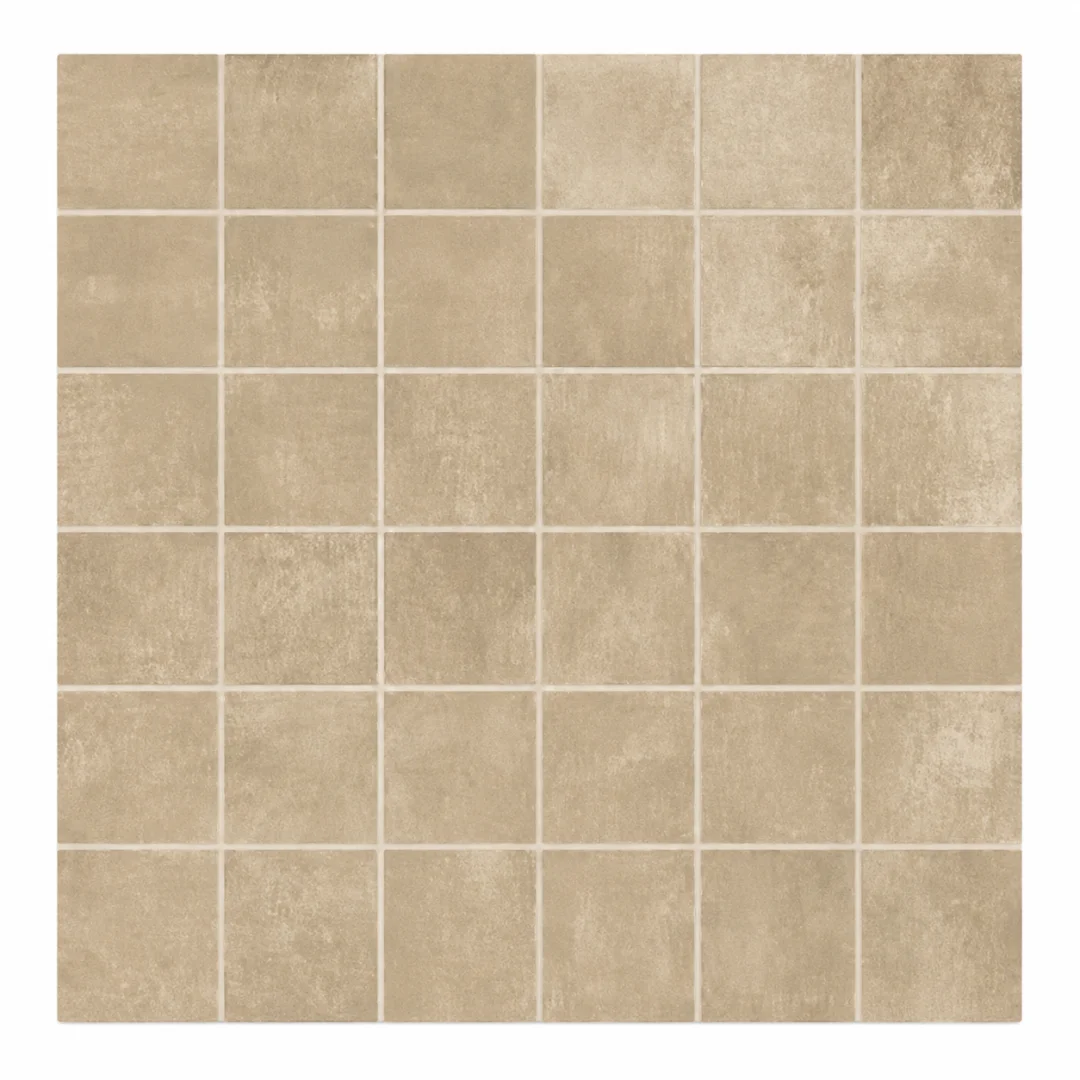 Energieker Loft Mosaico Taupe 30x30 - Effetto cemento