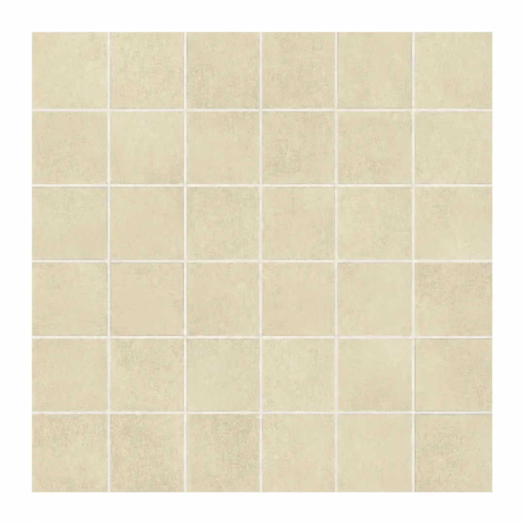 Energieker Select Mosaico Crema 30x30 - Effetto cemento