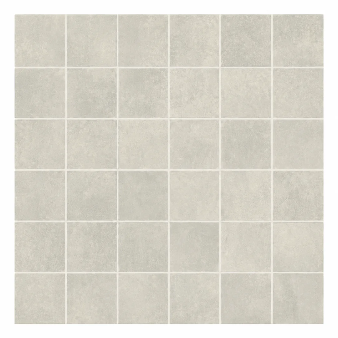 Energieker Select Mosaico Nebbia 30x30 - Effetto cemento