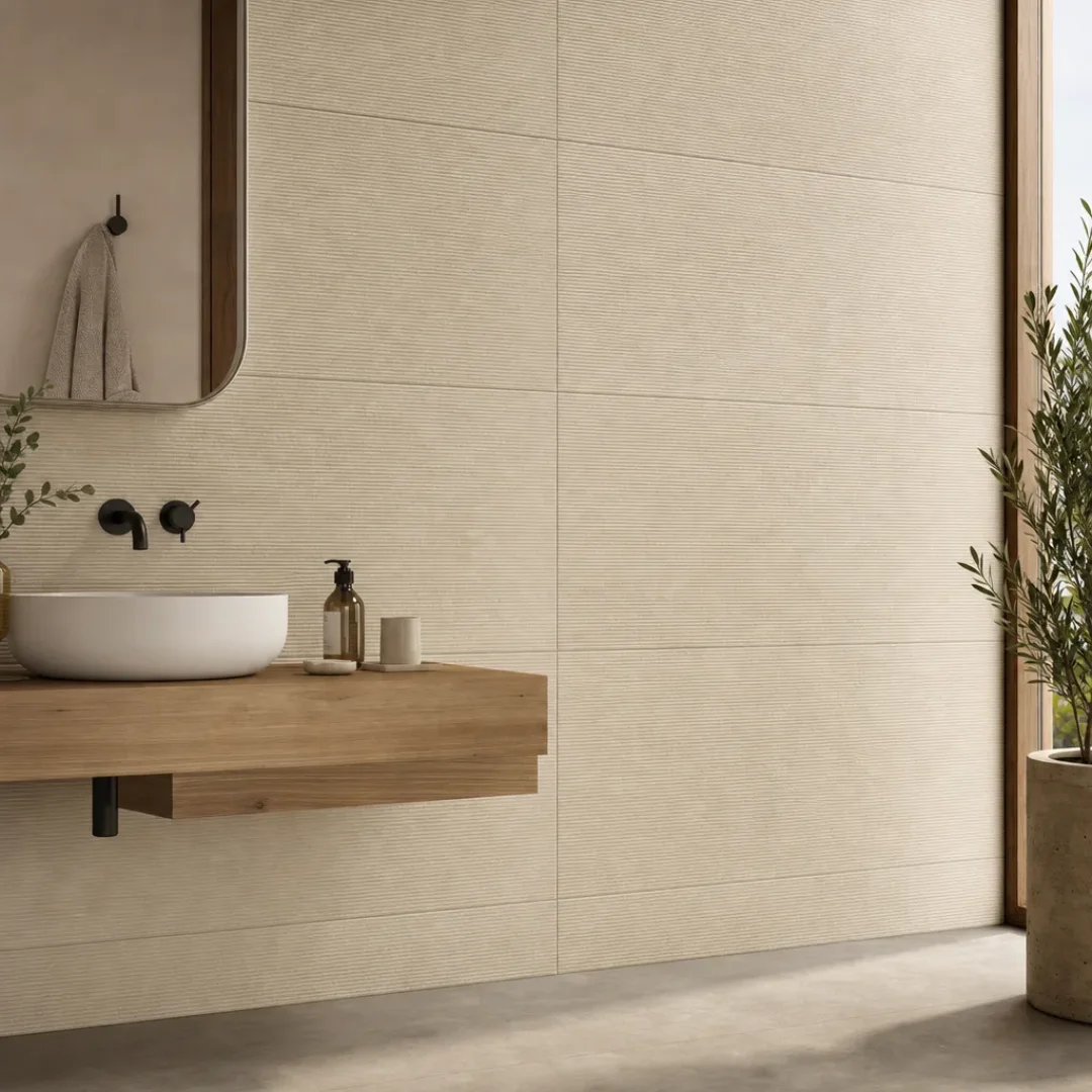 Nereidi Ecru 60X120 Groove - Interno