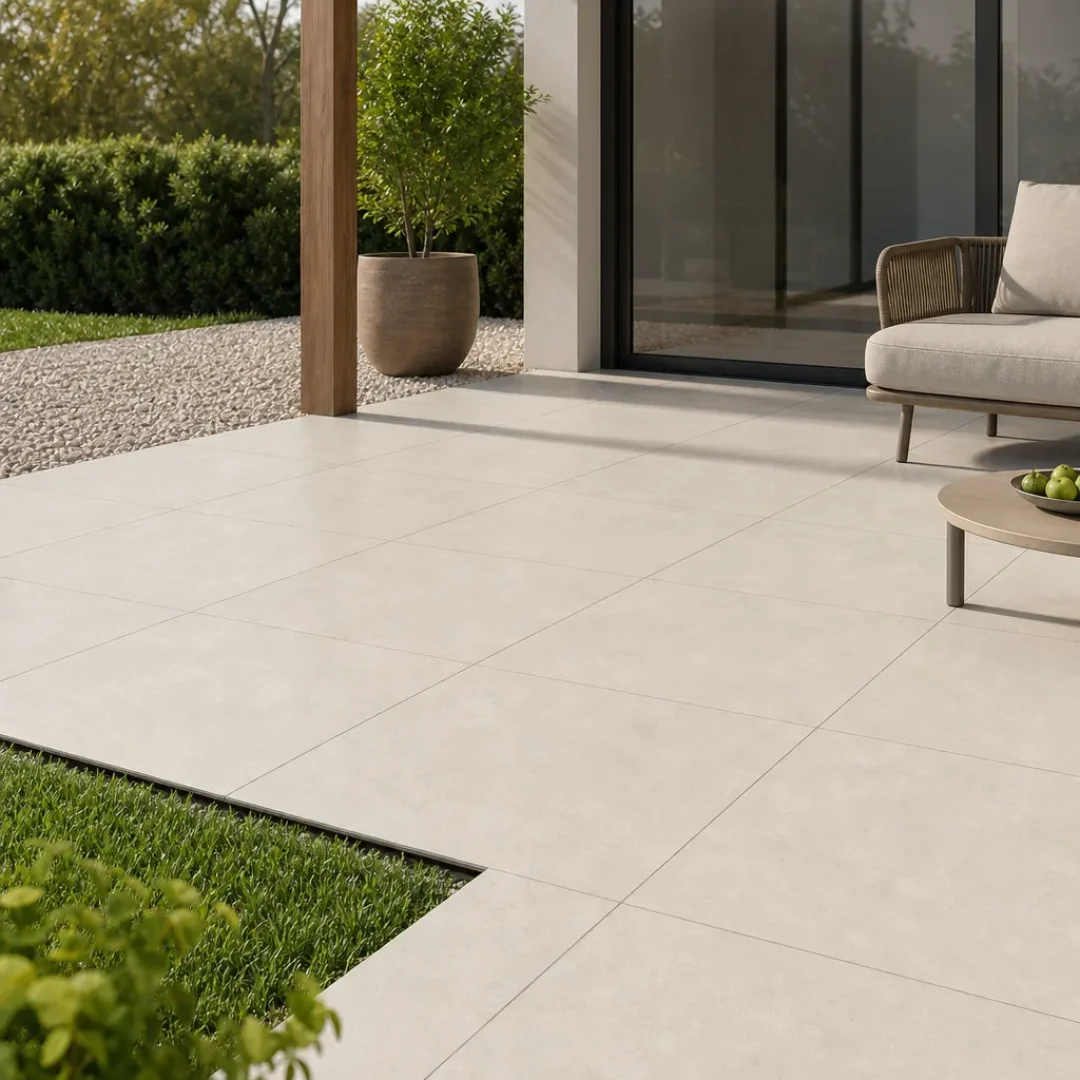 Parker 20mm White 60X60 - Esterno