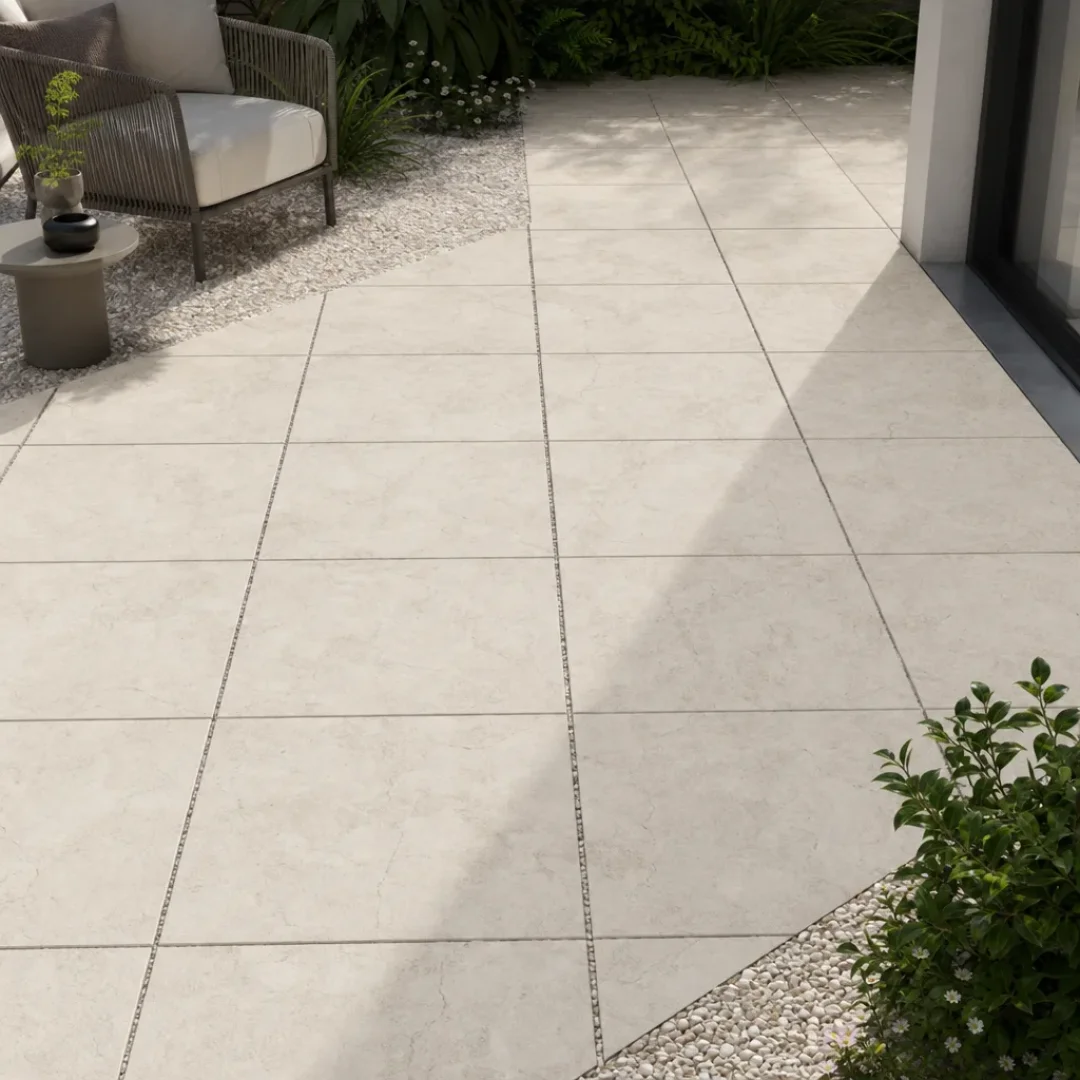 Pennslate 20mm Beige 60X60 - Esterno
