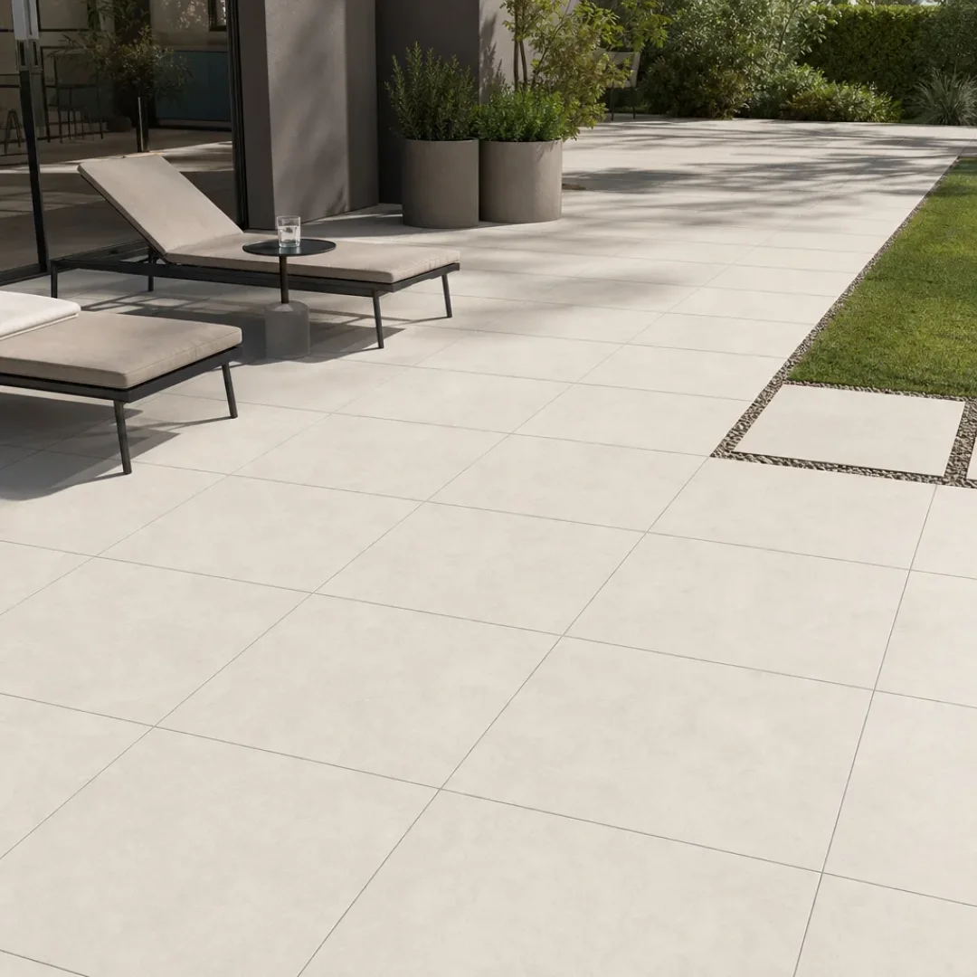 Parker 20mm White 80X80 - Esterno