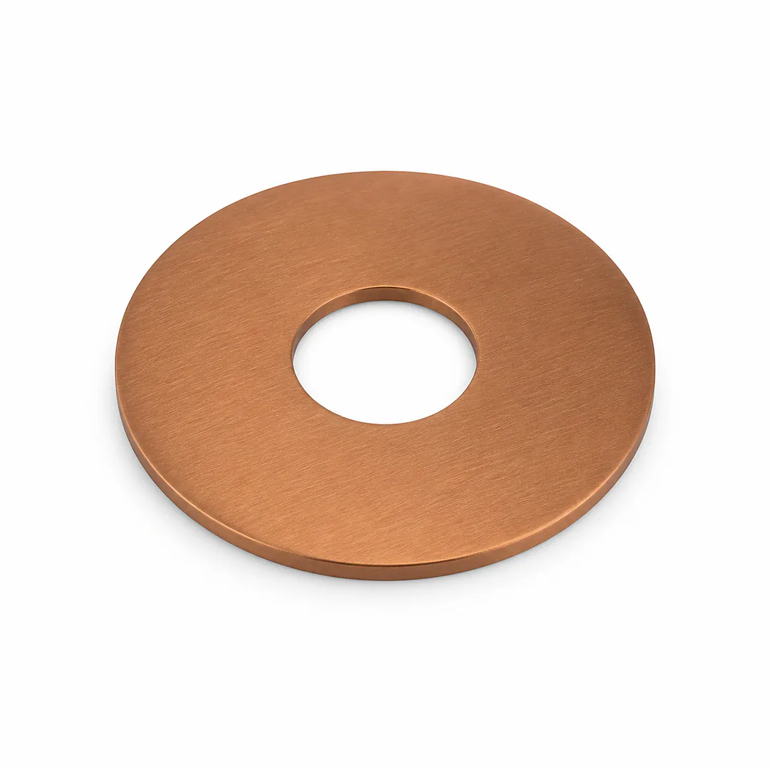Placchetta incasso Sirio +2 cm maniglia Rame