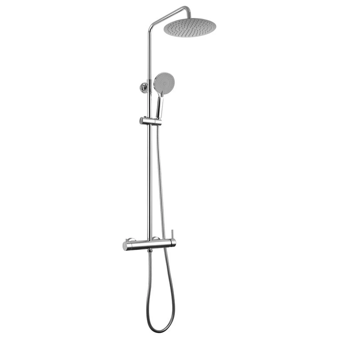 GME Colonna Doccia Inverter R Cromo con soffione e doccetta