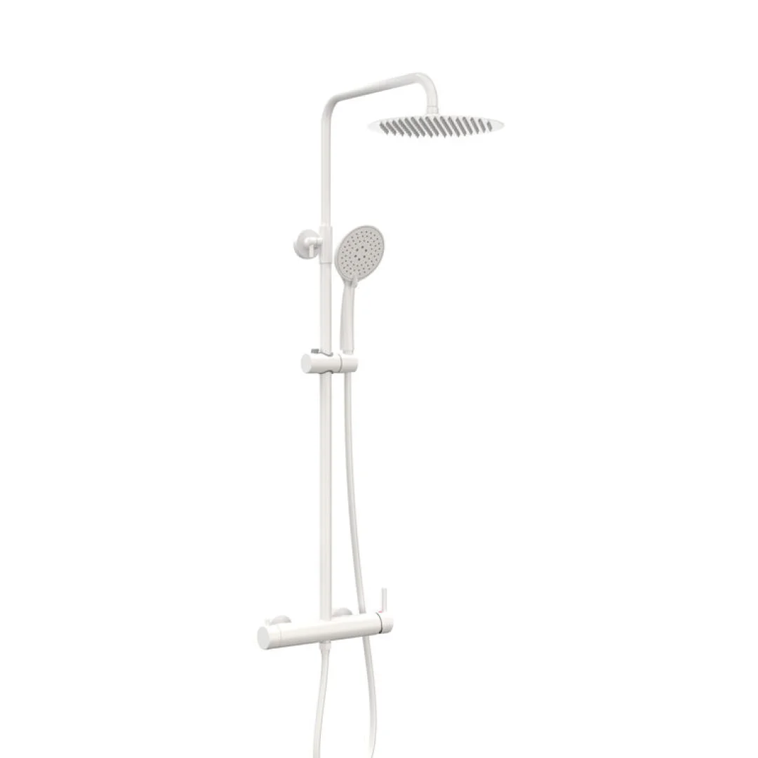 GME Colonna Doccia Inverter R Bianco con soffione e doccetta