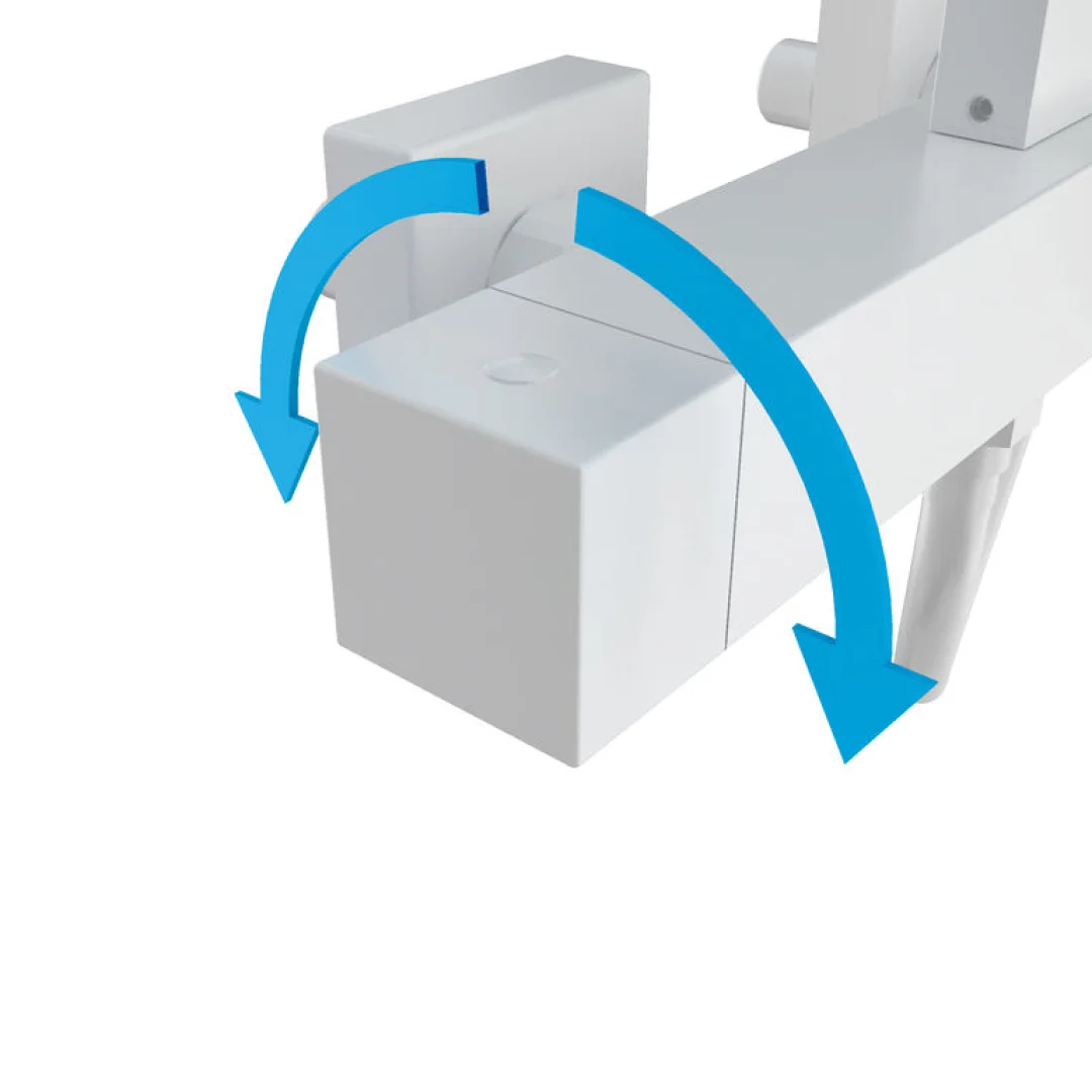 GME Colonna Doccia Inverter C Bianco con soffione e doccetta